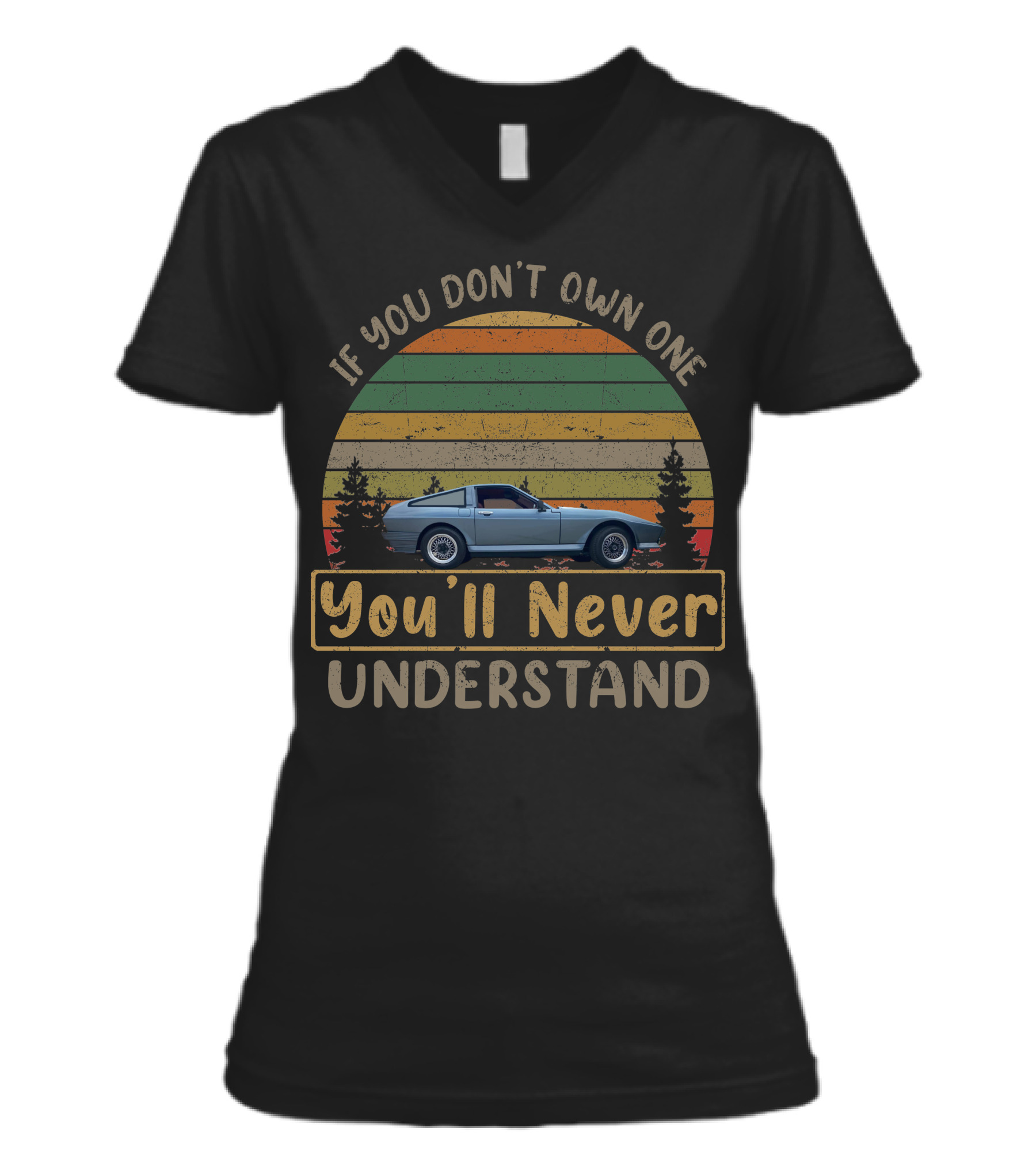 TVR Tasmin V-Neck Womens T-Shirt 