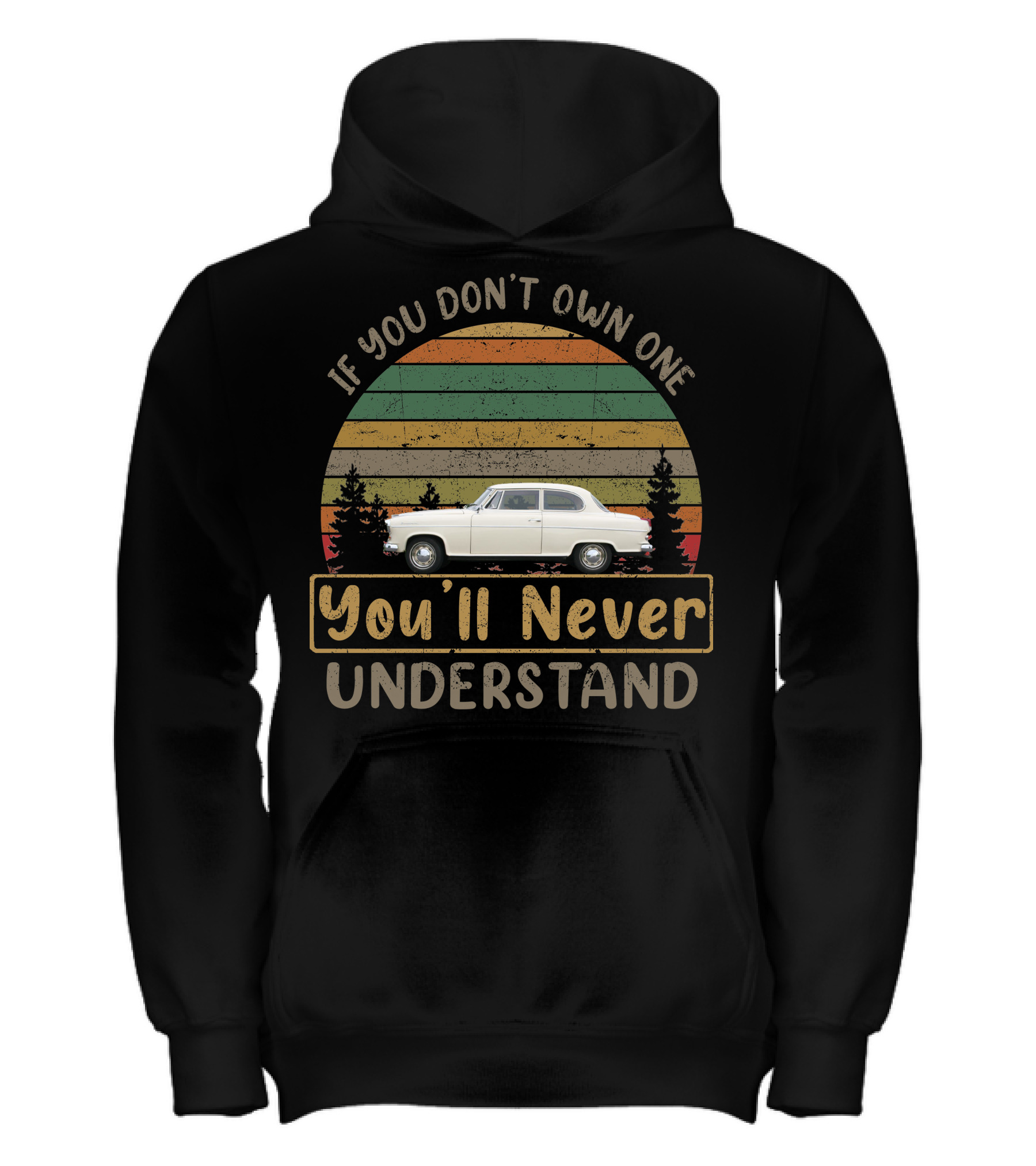 1962 Borgward Isabella TS Kids Hoodie