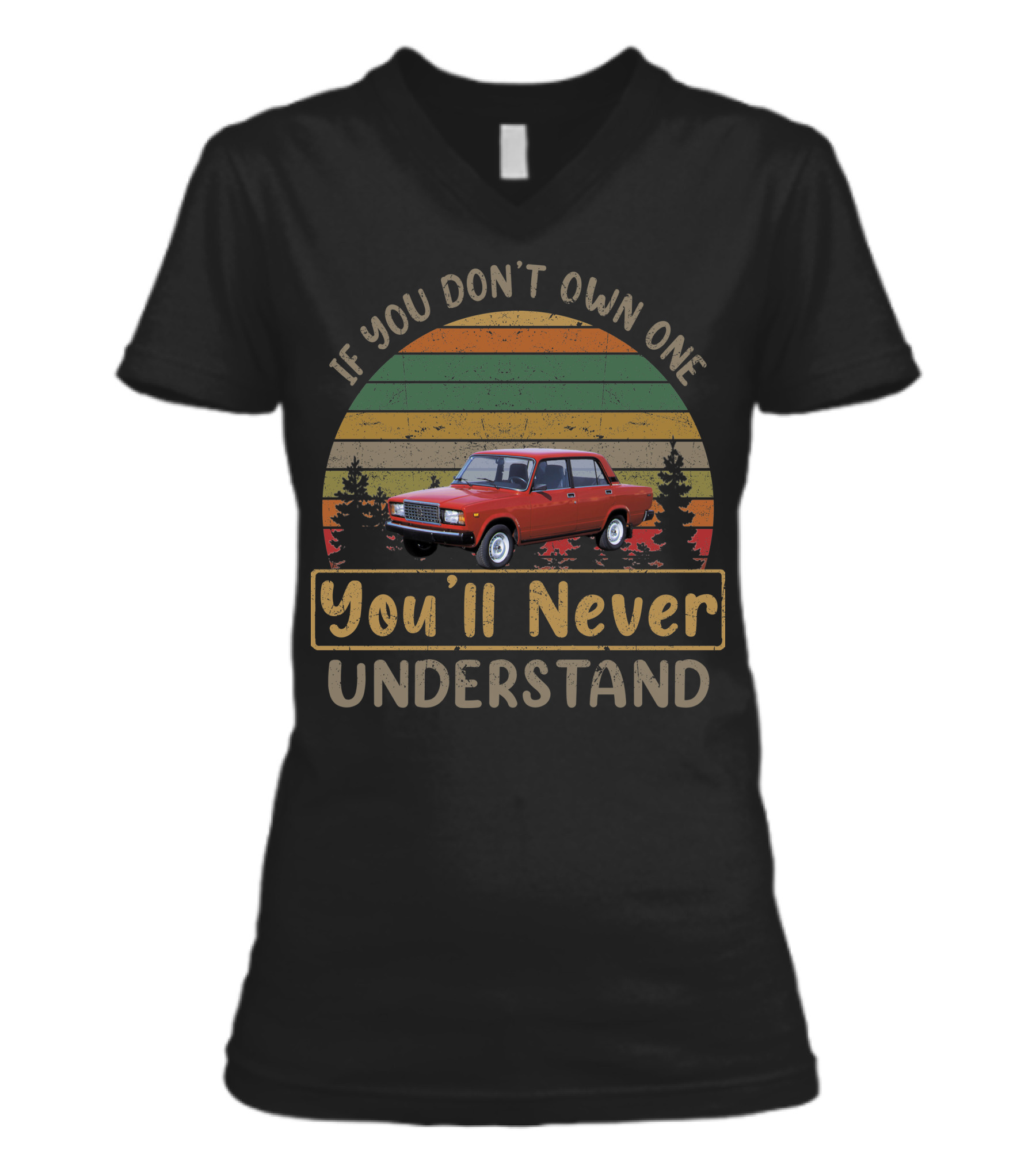 Lada Riva V-Neck Womens T-Shirt 