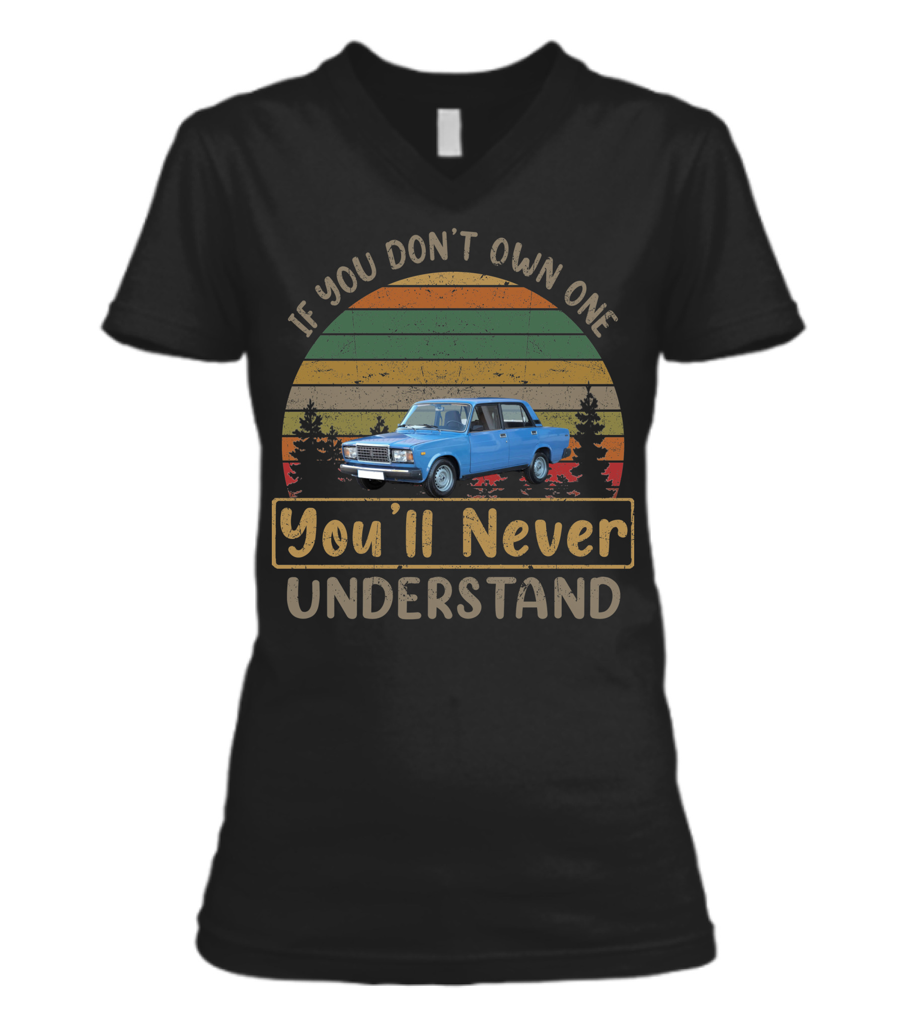 Lada Riva V-Neck Womens T-Shirt 