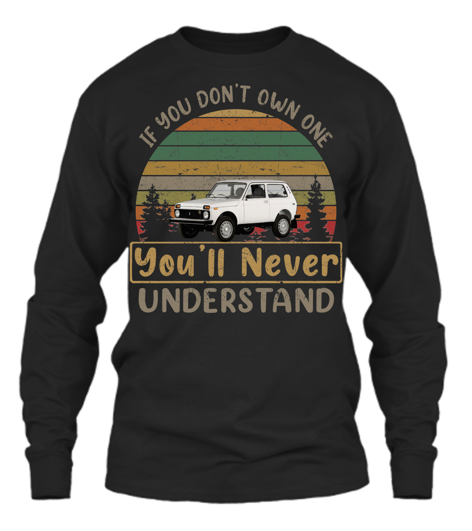Lada Niva Unisex Long Sleeve 