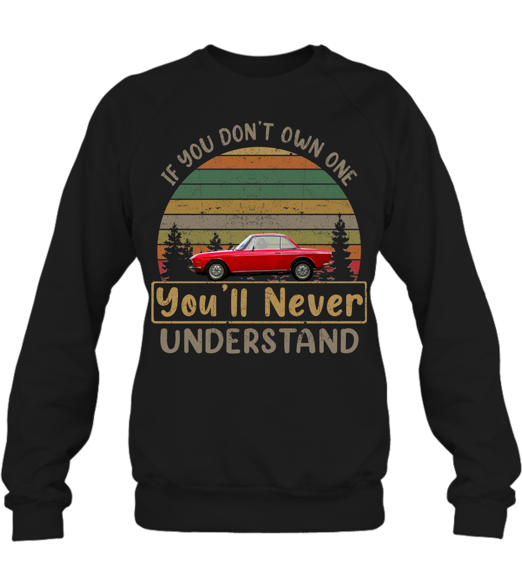 1972 Lancia Fulvia 1300 Crewneck Sweatshirt 
