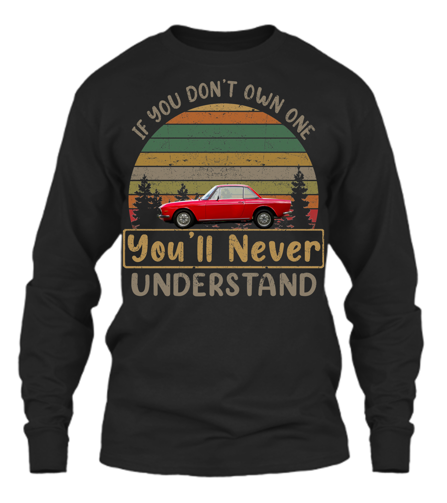 1972 Lancia Fulvia 1300 Unisex Long Sleeve 