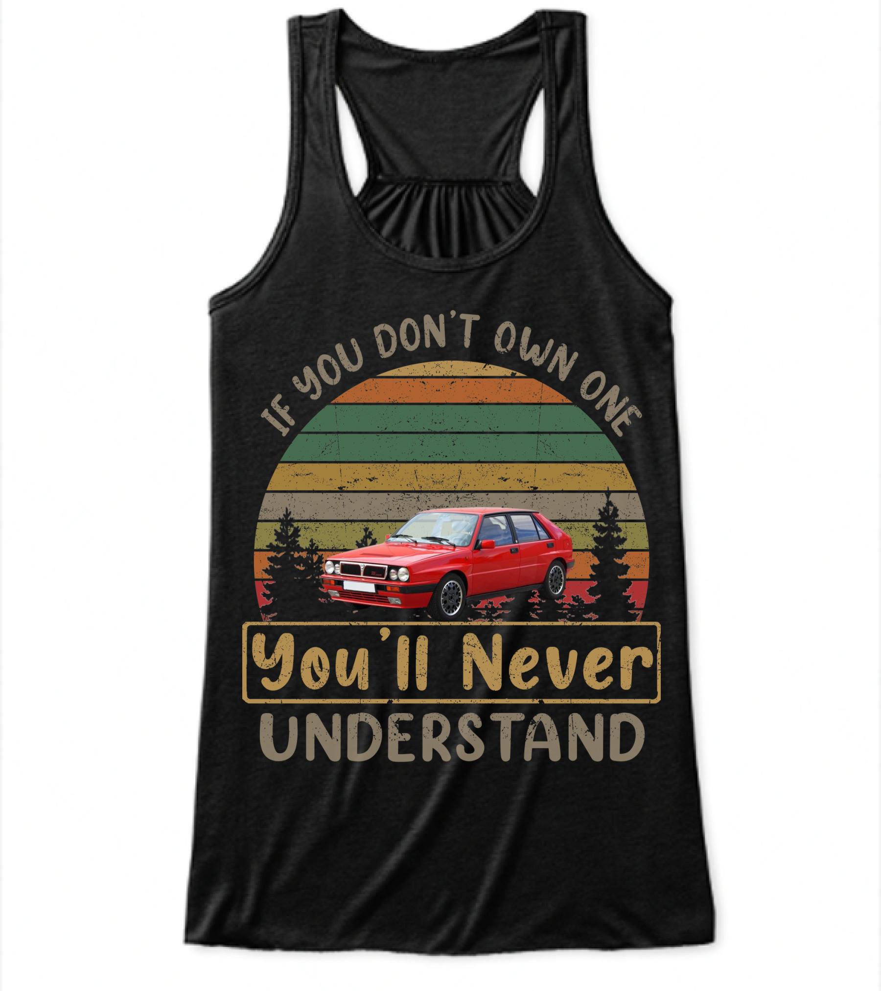 1988 Lancia Delta Integra...Flowy Tank Top 