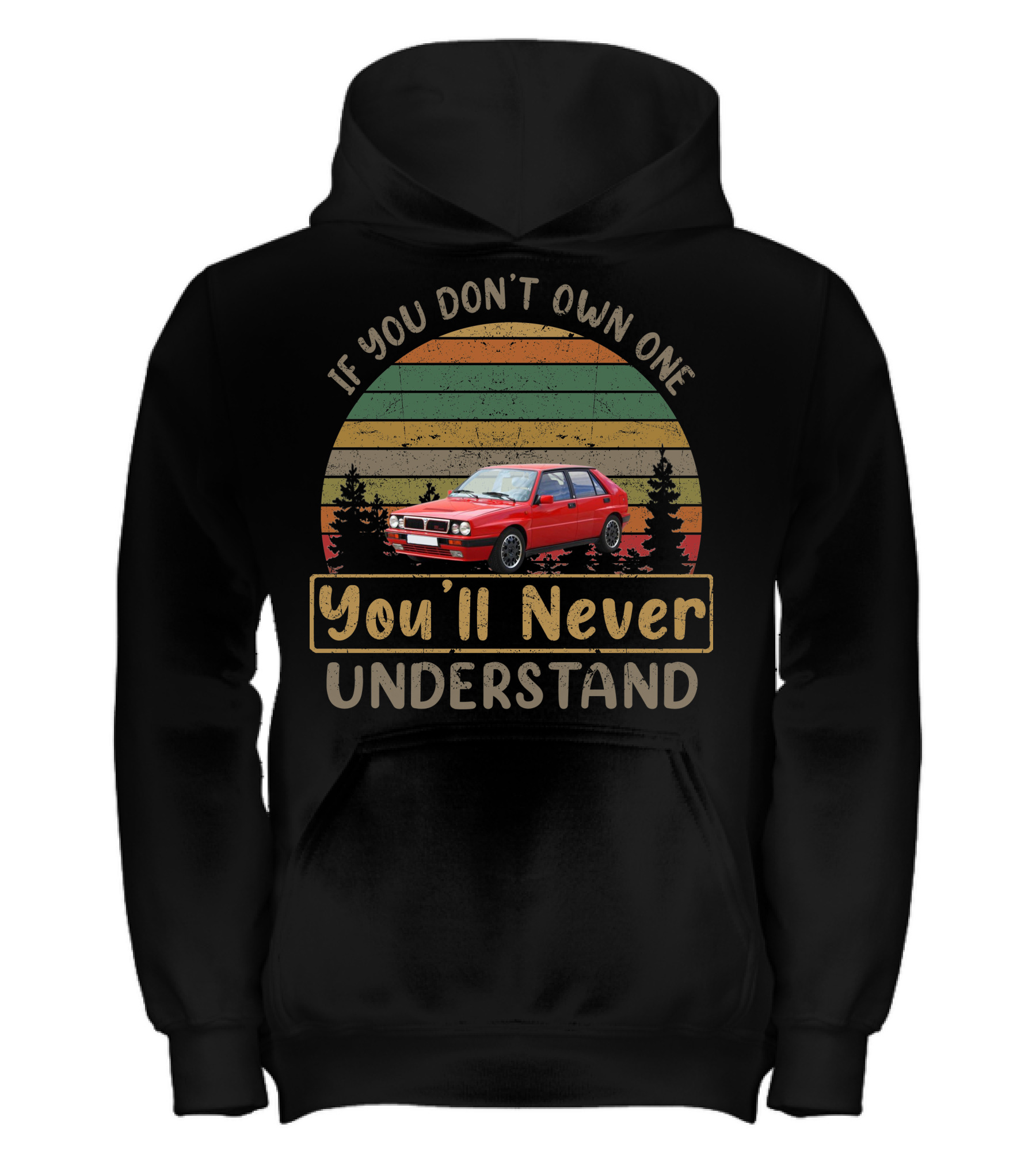 1988 Lancia Delta Integrale HF Kids Hoodie