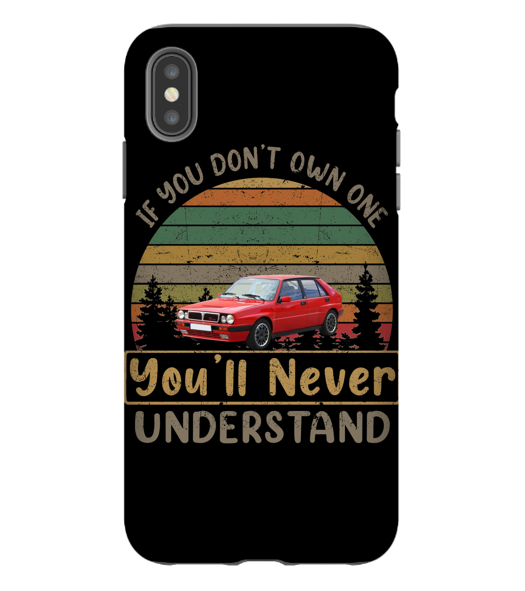 1988 Lancia Delta Integrale HF iPhone XS Max Case