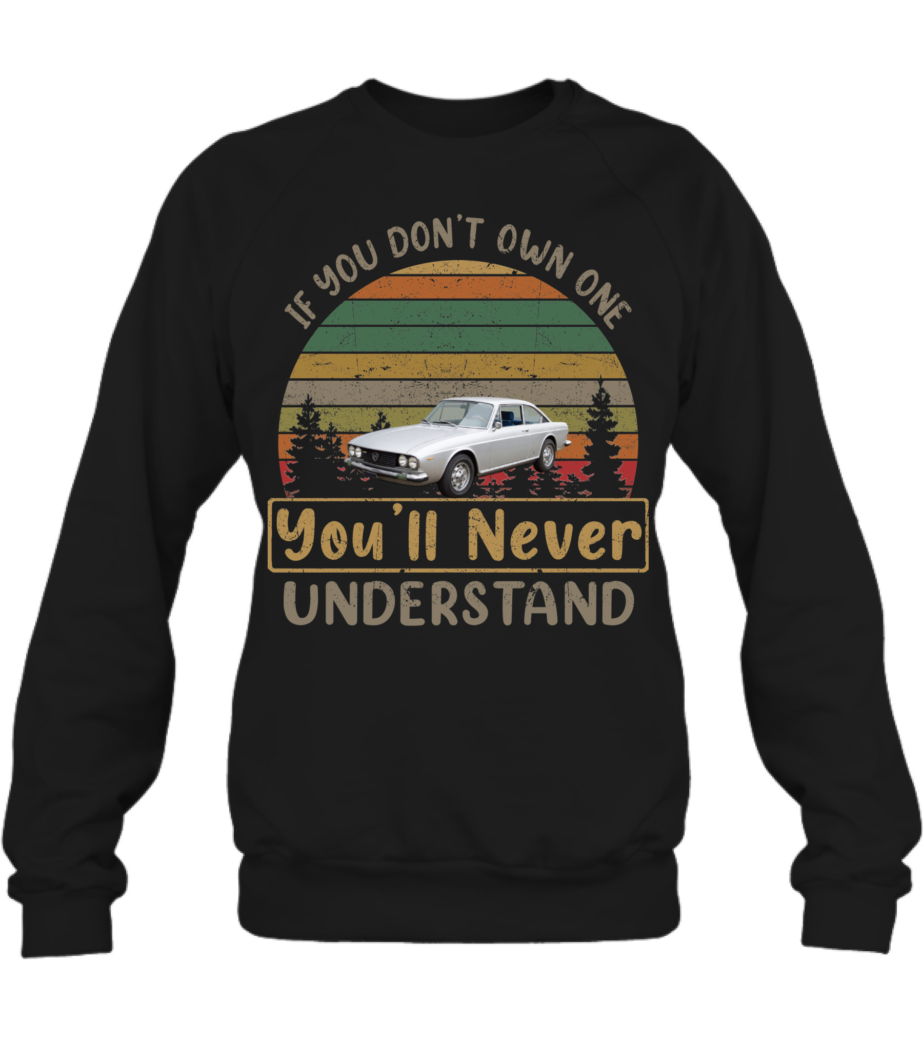 Lancia 2000 HF Coupe Crewneck Sweatshirt 
