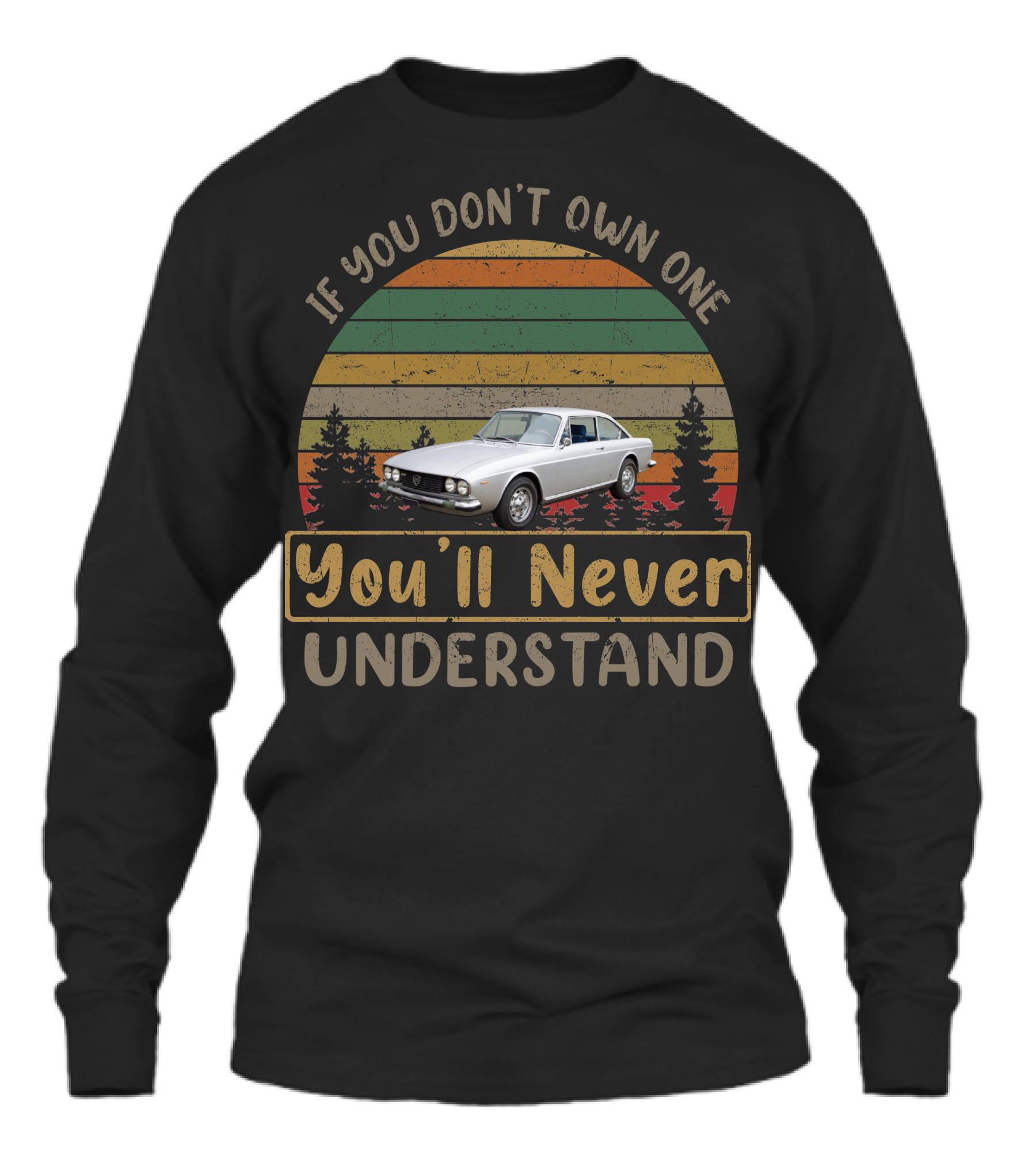 Lancia 2000 HF Coupe Unisex Long Sleeve 