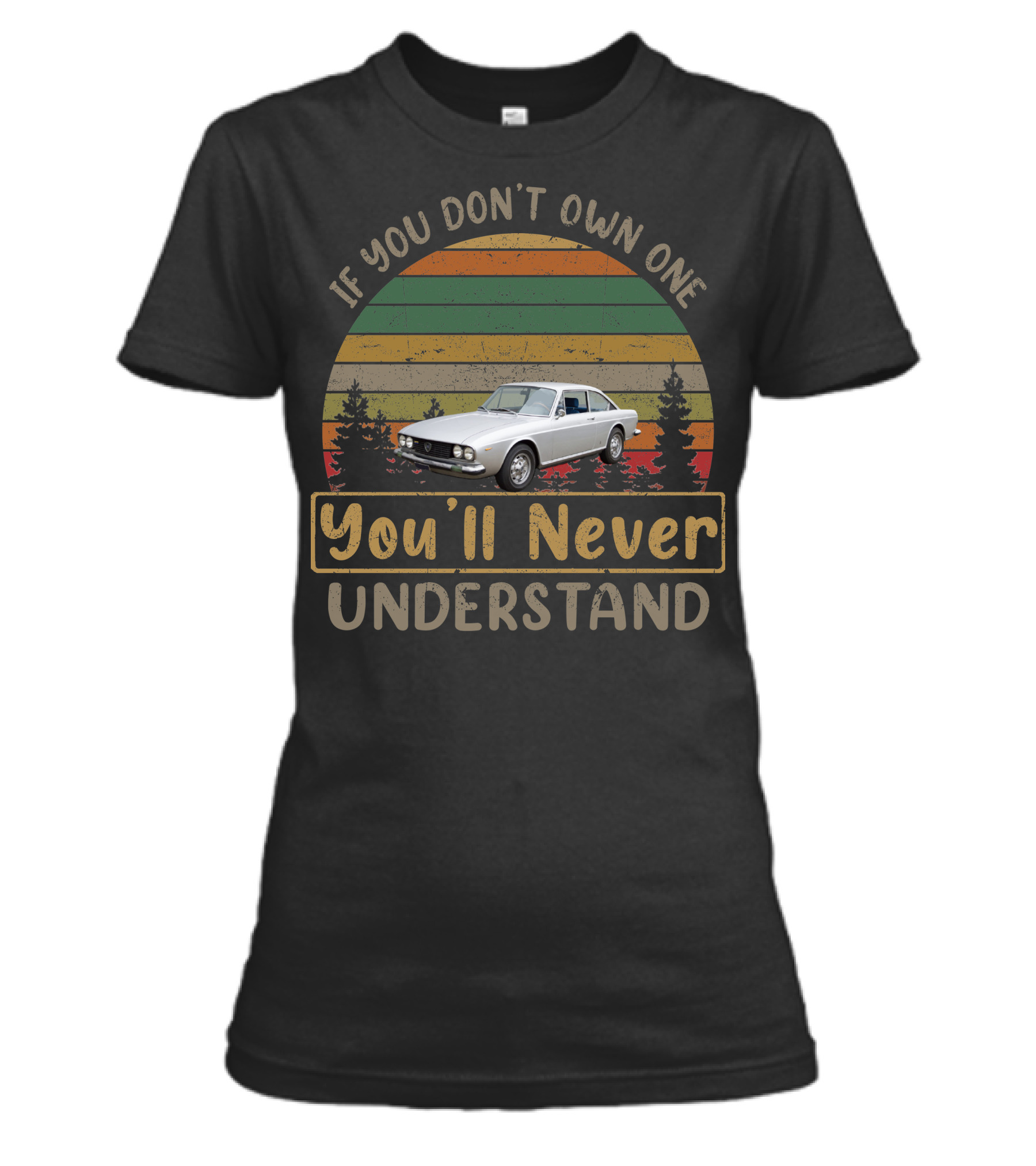 Lancia 2000 HF Coupe Womens T-Shirt 