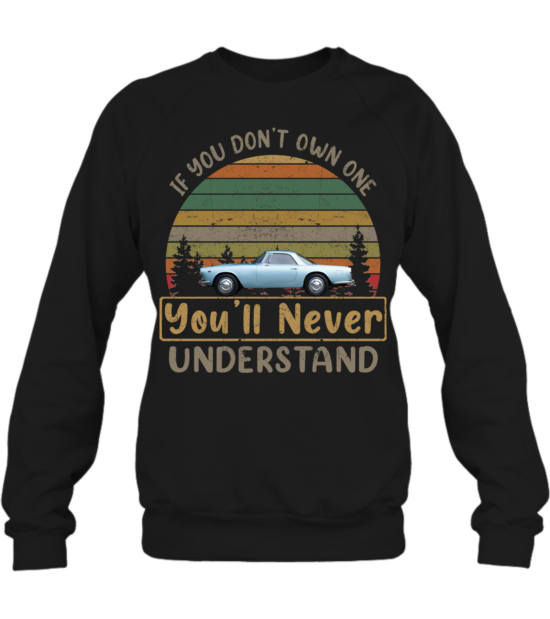 1963 Lancia Flaminia GT Crewneck Sweatshirt