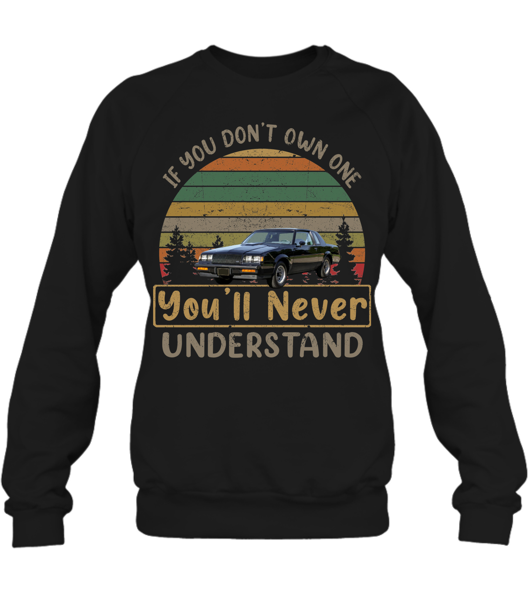 1987 Buick Regal WE4 Turbo-T Crewneck Sweatshirt