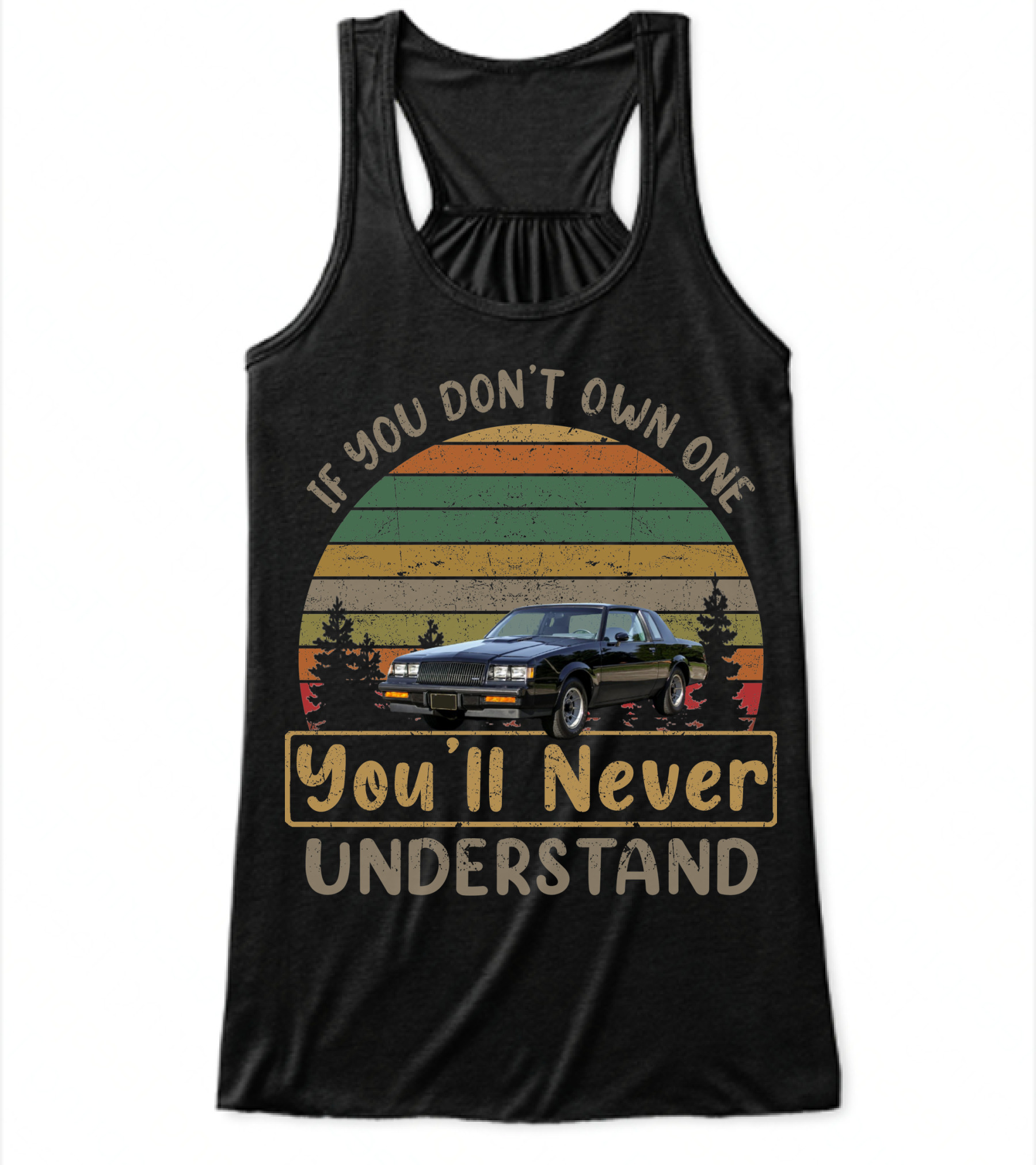 1987 Buick Regal WE4 Turb...Flowy Tank Top 