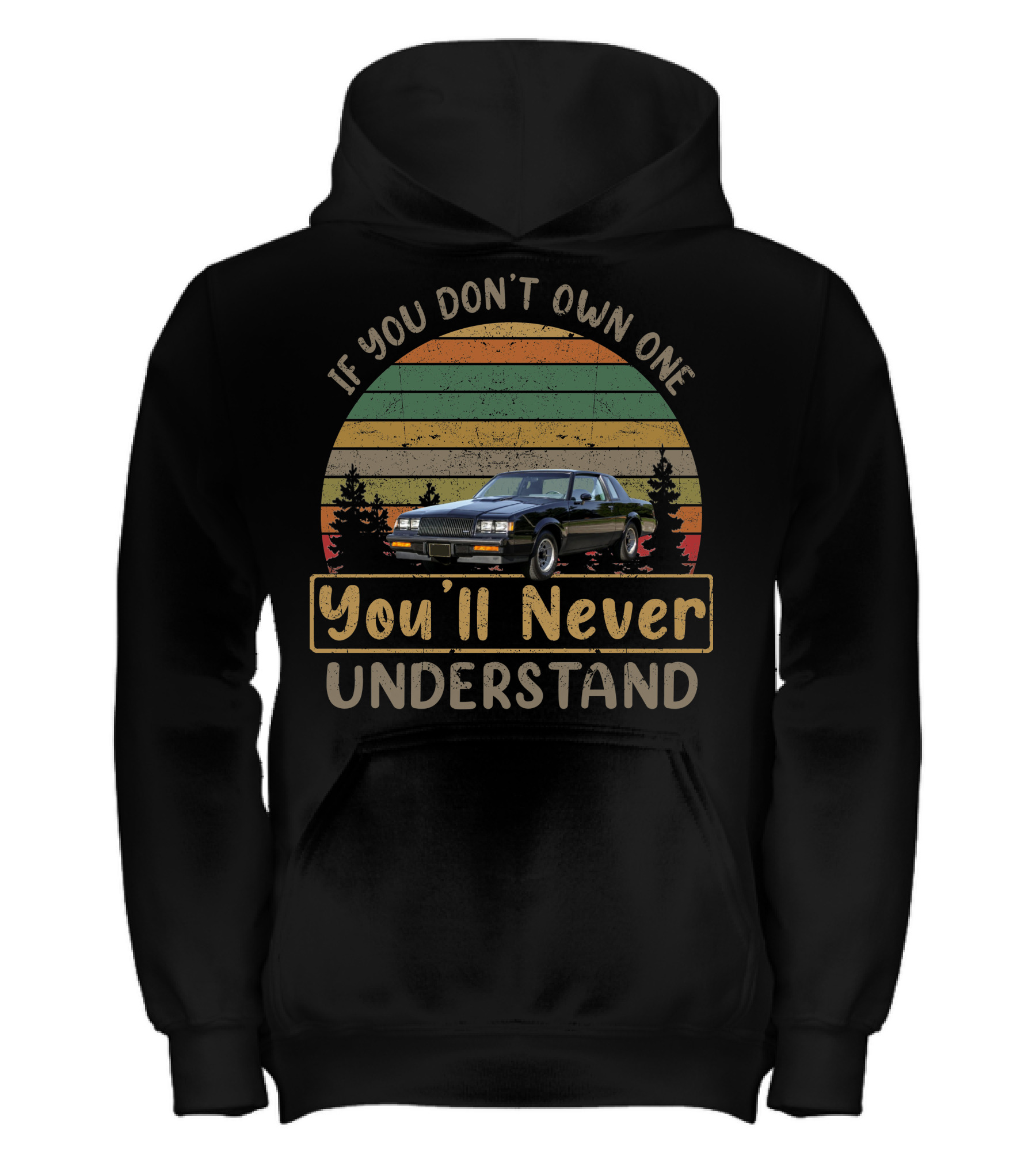 1987 Buick Regal WE4 Turbo-T Kids Hoodie