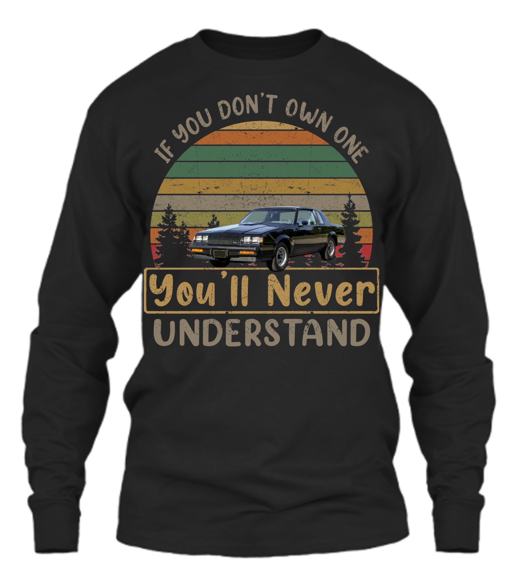 1987 Buick Regal WE4 Turbo-T Unisex Long Sleeve