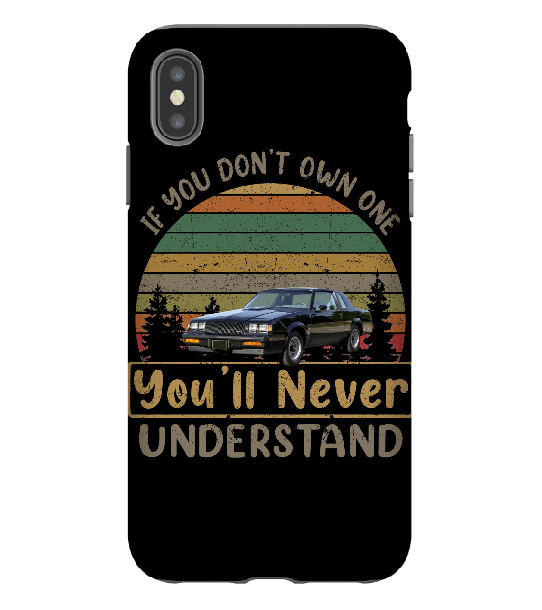1987 Buick Regal WE4 Turbo-T iPhone XS Max Case