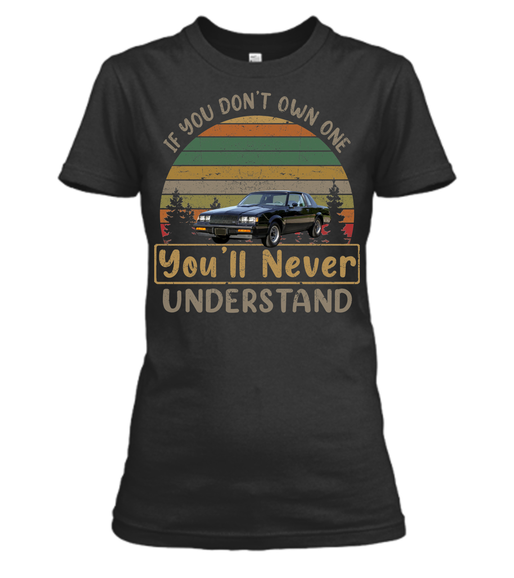 1987 Buick Regal WE4 Turbo-T Womens T-Shirt