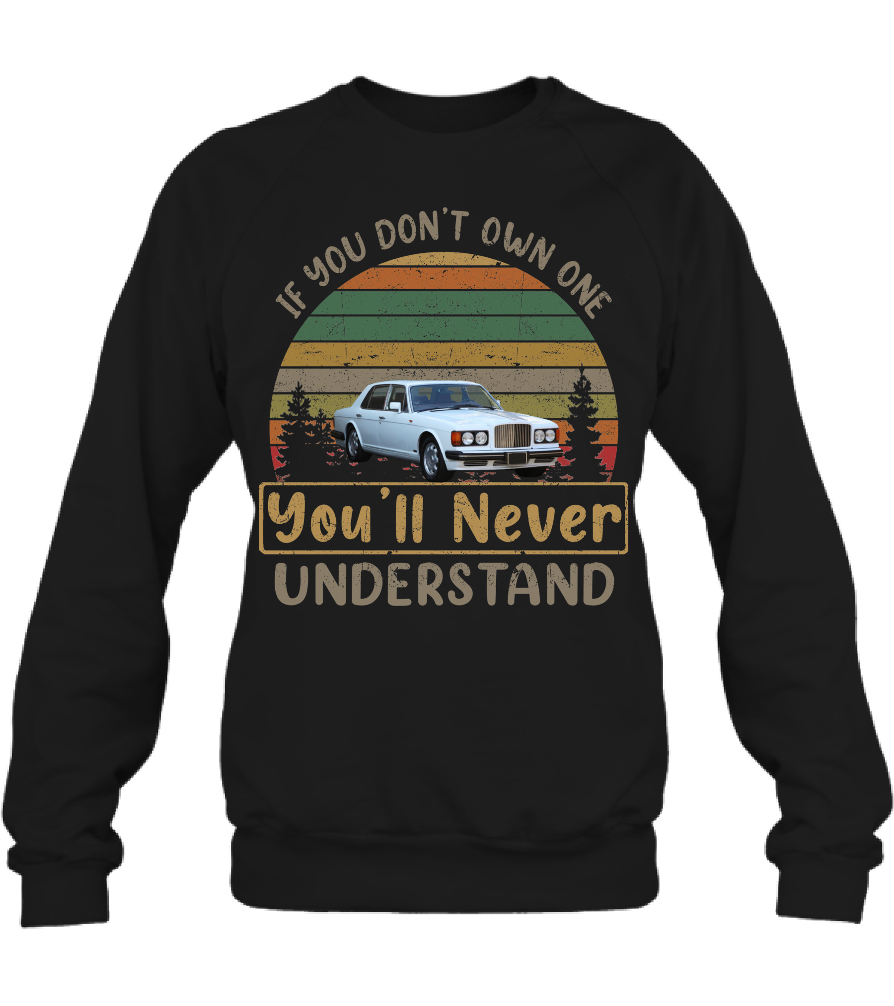 1989 Bentley Turbo R Crewneck Sweatshirt