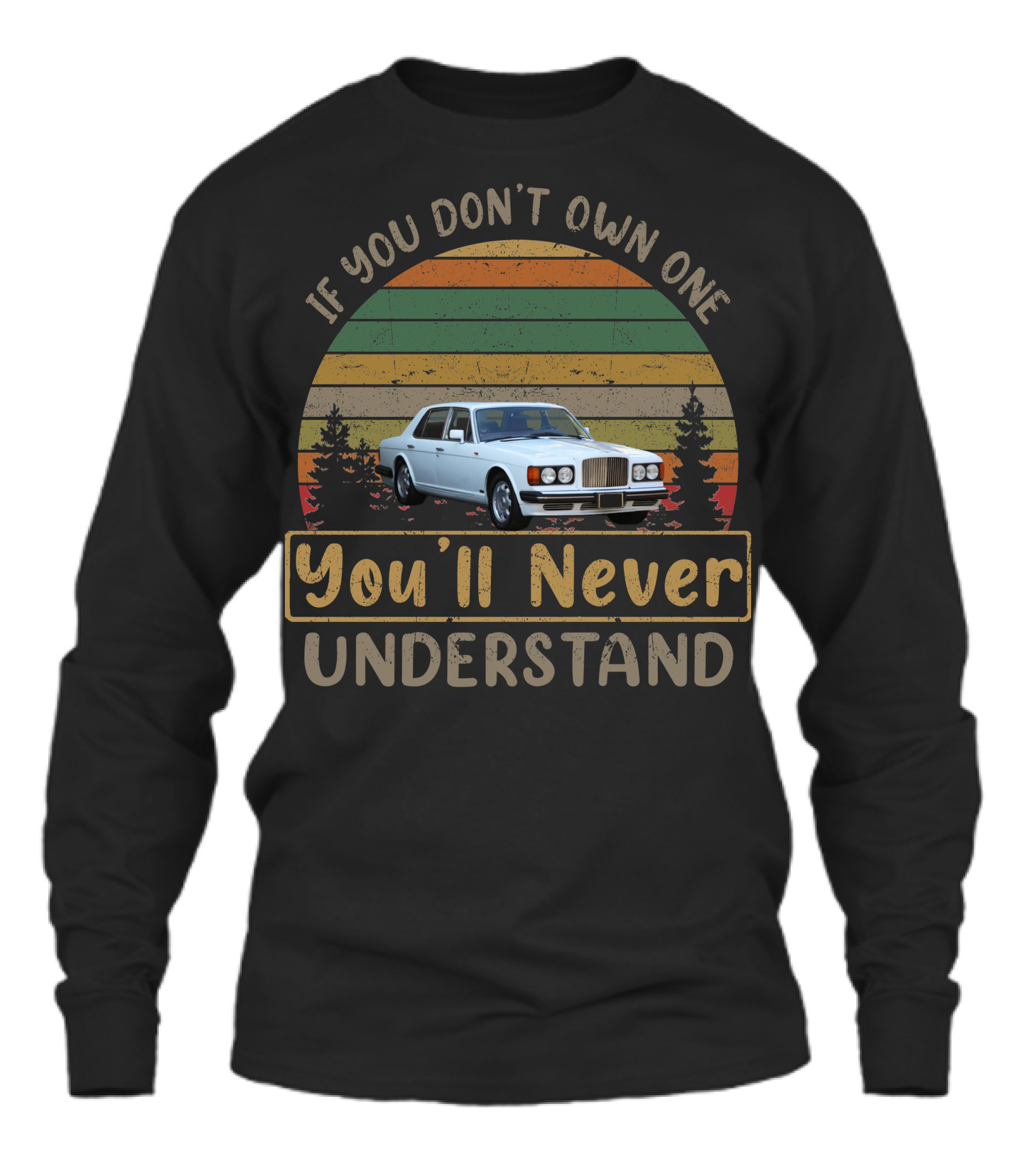 1989 Bentley Turbo R Unisex Long Sleeve 