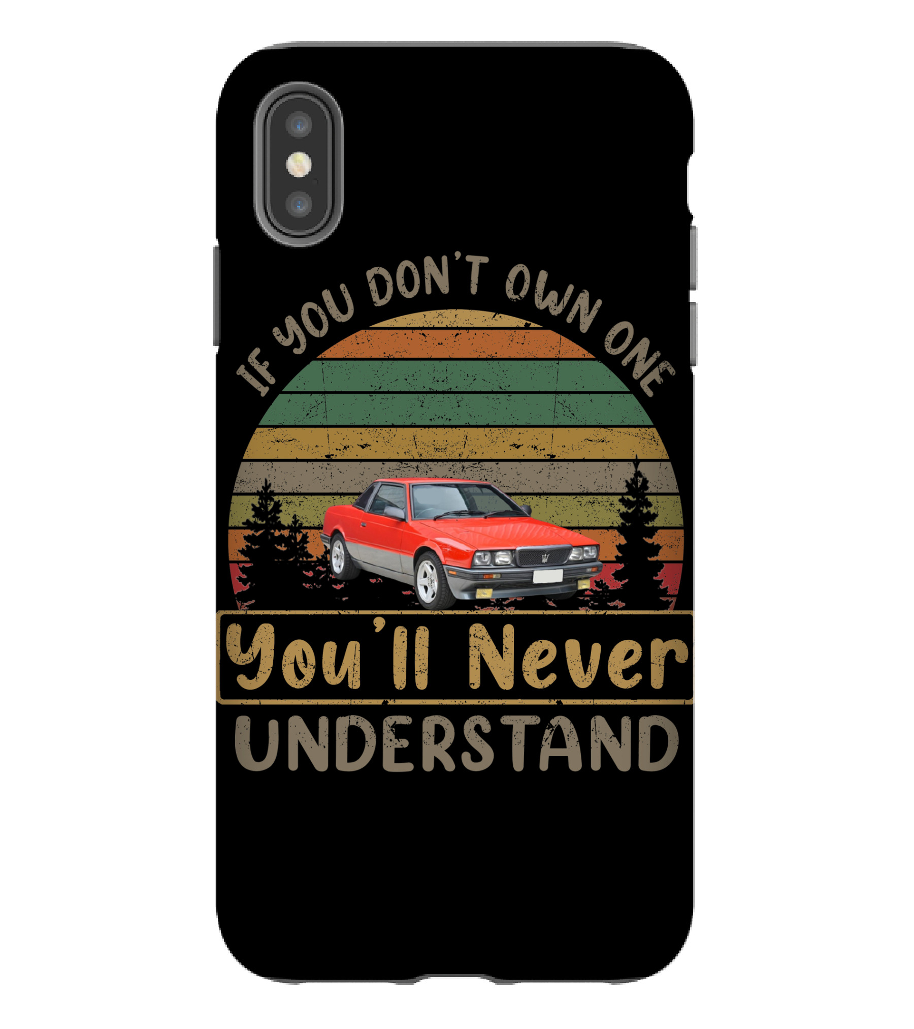 1992 Maserati Karif iPhone XS Max Case