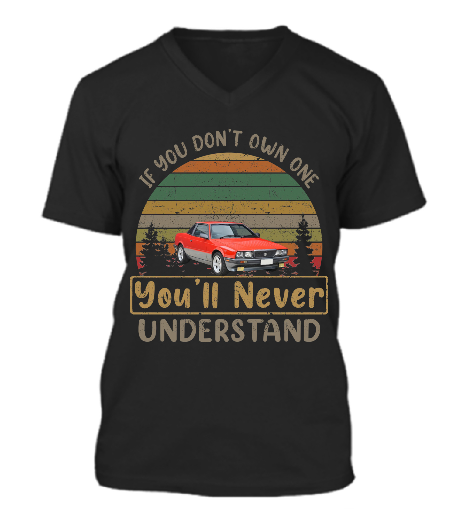 1992 Maserati Karif V-Neck Unisex T-Shirt
